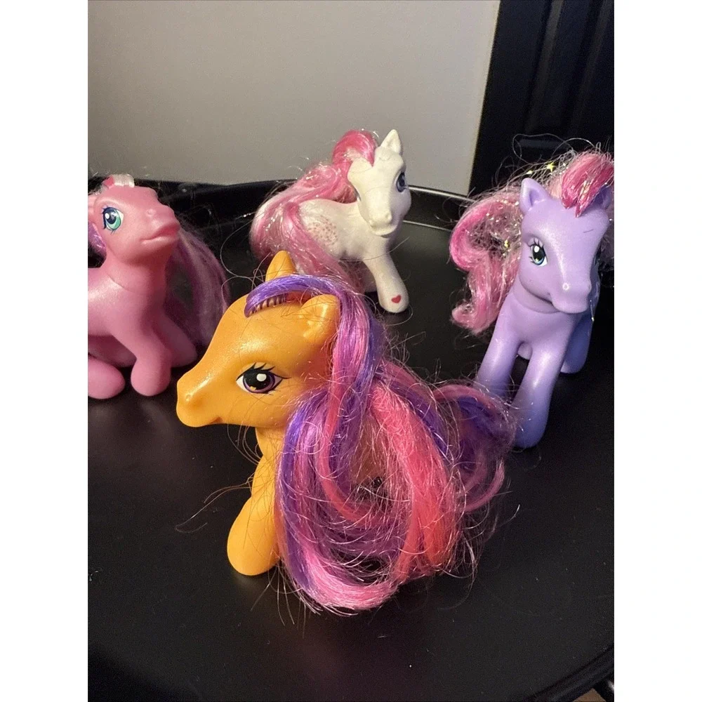 My Little Pony G3 Lot Of 4 Star Swirl, Scootaloo Starsong & Crystal Lace 2002-08